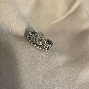 Pandora princess crown ring size 6